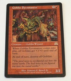 2X MTG Goblin Pyromancer Onslaught Magic The Gathering - Light Play - Image 3