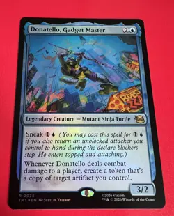 MTG - Donatello, Gadget Master - Foil - Teenage Mutant Ninja Turtles - Image 1
