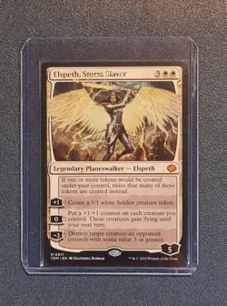 MTG Elspeth, Storm Slayer - Tarkir: Dragonstorm - TDM - Near Mint+ - Image 1