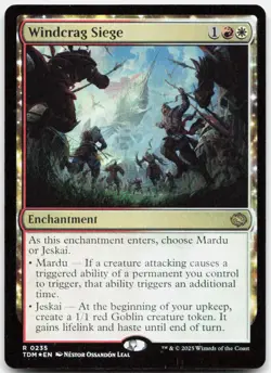 Windcrag Siege *Foil* TDM 235 NM - Image 1