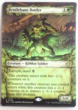 Bristlebane Battler [New, Near Mint] Showcase Art {Lorwyn Eclipsed} - Image 1