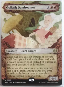 Goliath Daydreamer [New, Near Mint] Showcase Art {Lorwyn Eclipsed} - Image 1