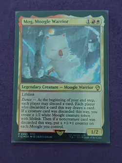 Mog, Moogle Warrior Surge Foil 89 MTG Final Fantasy FIC NM - Image 1