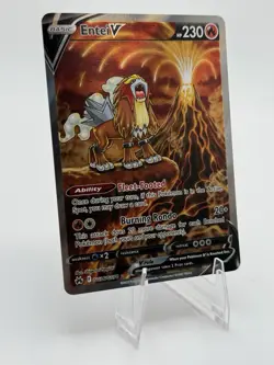 Pokemon Entei V Ultra Rare Crown Zenith Galarian Gallery GG36/GG70 - Image 3