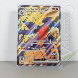 Pokemon TCG Card - Cynthia's Garchomp ex 215/182 Ultra Rare | Destined Rivals - Image 1