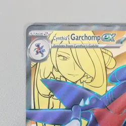 Pokemon TCG Card - Cynthia's Garchomp ex 215/182 Ultra Rare | Destined Rivals - Image 5