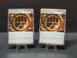 2x Rocky Fighting Energy 087/088 - HOLO - Perfect Order - Pokemon TCG Playset - Image 1