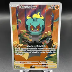 Pokemon TCG Mega Evolution Marshadow 146/132 Illustration Rare - Image 1