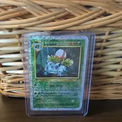 2002 Pokemon Legendary Collection Ivysaur 47/110 Reverse Holo Foil Damage - Image 1