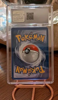 2000 Pokemon TCG Gligar 59/111 Neo Genesis 1st Edition CGC 8 - Image 2