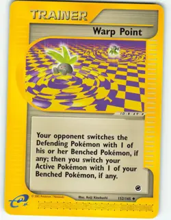 Warp Point - 152/165 Expedition Base Set - Pokemon TCG - 2002 - Image 1
