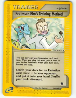 Professor Elm's Training Method - 148/165 Expedition Base Set - Pokemon TCG - Image 1