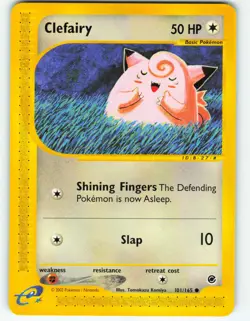 Clefairy - 101/165 Expedition Base Set - Pokemon TCG - 2002 - Image 1