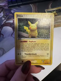 Ditto - 63/113 - Pokemon Delta Species Reverse Holo Rare HP - Image 2