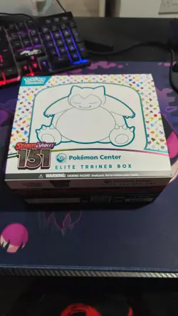 Pokemon TCG Scarlet & Violet 151: Pokemon Center Elite Trainer Box (empty box) - Image 1
