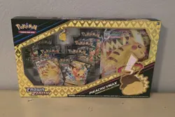 Pokemon TCG Sword & Shield Game Crown Zenith Pikachu VMAX Special Collection Box - Image 1