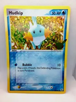 Mudkip 59/109 -First Partner 25th Anniversary Jumbo non Holo TCG Pokemon NM/M - Image 1