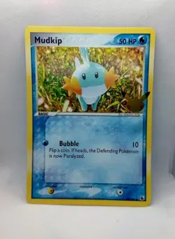 Mudkip 59/109 -First Partner 25th Anniversary Jumbo non Holo TCG Pokemon NM/M - Image 5