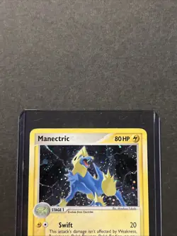 2005 Pokemon EMERALD MANECTRIC HOLO 7/106! LP - Image 2