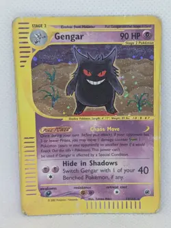 Gengar 013/165 Expedition Base Set Holo Rare Pokemon TCG Nintendo - Image 1