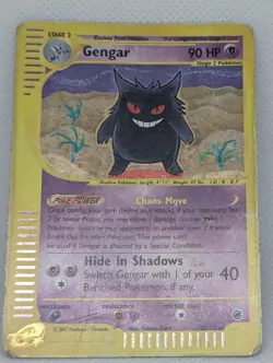 Gengar 013/165 Expedition Base Set Holo Rare Pokemon TCG Nintendo - Image 3