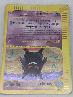 Gengar 013/165 Expedition Base Set Holo Rare Pokemon TCG Nintendo - Image 4