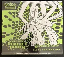 Pokemon TCG Mega Evolution Perfect Order ETB Elite Trainer Box (Factory Sealed) - Image 1