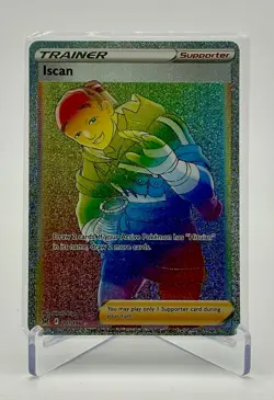 Iscan 207/196 Hyper Rare Secret Sword & Shield Lost Origin Pokemon NM 2022 - Image 1