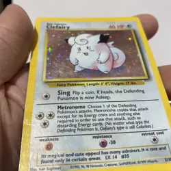 Clefairy Pokemon Holo 1999 Base Set 5/102 (2) - Image 4