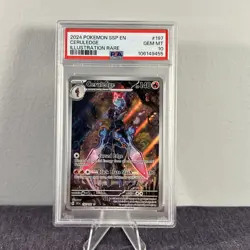 2024 POKEMON SSP EN-SURGING SPARKS #197 CERULEDGE ILLUSTRATION RARE PSA 10 GEM - Image 1