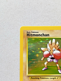 Hitmonchan Base Set 7/102 Holo Unlimited Holo Rare Pokemon 1999 WOTC -MP - Image 4