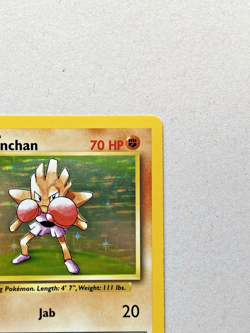 Hitmonchan Base Set 7/102 Holo Unlimited Holo Rare Pokemon 1999 WOTC -MP - Image 5
