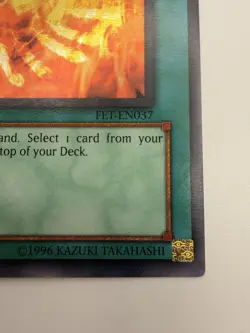 A Feather of the Phoenix - FET-EN037 - Super Rare - 1st Edition - Lightly Played - Image 3