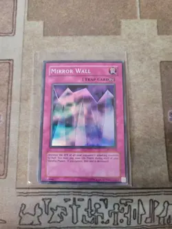 YUGIOH MIRROR WALL PSV-016 SUPER UNLIMITED ED MP 1996 - Image 1