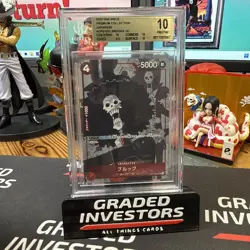 2022 One Piece Premium Japanese Brooke UC 25th #OP01-022 BGS 10 Pristine - Image 1