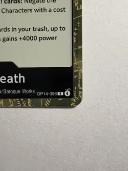 Ground Death OP14-096 Rare - The Azure Sea's Seven One Piece TCG - English - Image 3