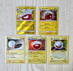 Pokemon Electrode Card Lot Of 5 Shining Legends, Fusion Strike, EX Emerald - NM - Image 1