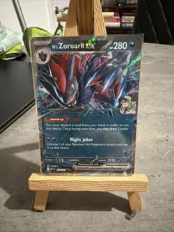 Pokemon TCG N's Zoroark EX Double Rare Card 98/159 Journey Together - Image 1