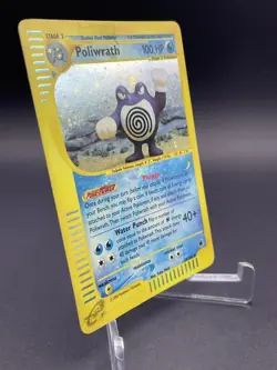 Poliwrath 24/165 Reverse Holo Expedition Base Set Pokemon Card - Image 5