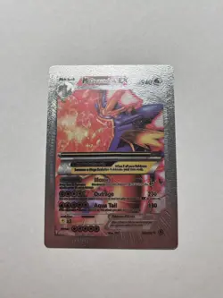 M Gyarados EX Ultra Rare Silver Foil Fan Art Moxie Display Card Mint/NM - Image 1