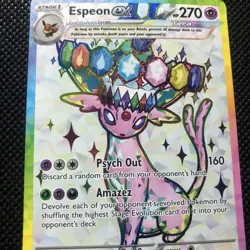 Espeon ex - 175 SVP - Holofoil SV Scarlet & Violet Promo Cards - Promo MINT - Image 4
