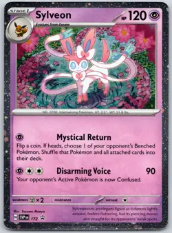Sylveon - (Cosmos Holo) Holo Promo SV: Scarlet & Violet Promo Cards 172 NM - Image 1