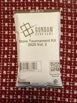 Gundam Card Game Store Tournament Kit 2025 Vol 2 Sealed - Image 1