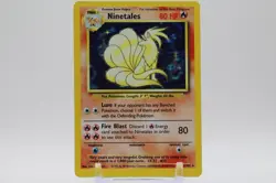 Pokemon Card Base Set Unlimited Ninetales 12/102 Holo Rare Holo - Image 1