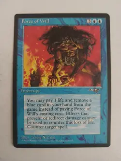 Mtg Force of Will Alliances NM/M - Image 1