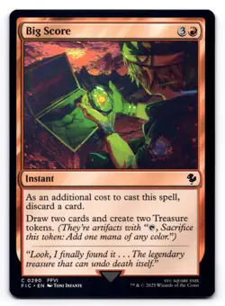 Big Score NM Commander: Final Fantasy 0290 MTG Regular - Image 1