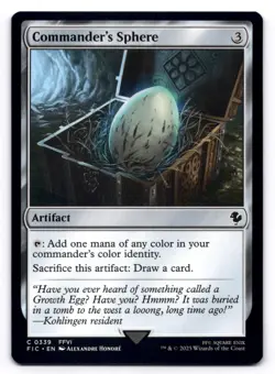 Commander's Sphere NM Commander: Final Fantasy 0339 MTG Regular - Image 1