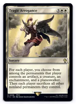 Tragic Arrogance NM Commander: Final Fantasy 0258 MTG Regular - Image 1