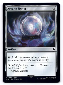 Arcane Signet (0332) NM Commander: Final Fantasy 0332 MTG Regular - Image 1