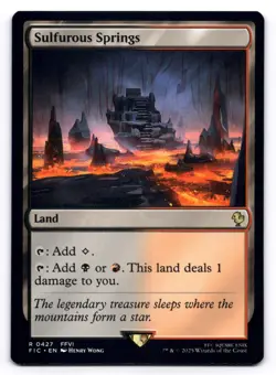 Sulfurous Springs NM Commander: Final Fantasy 0427 MTG Regular - Image 1